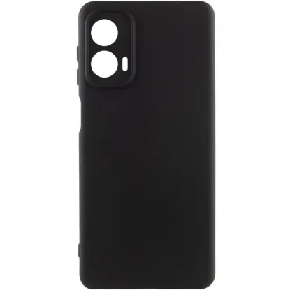 Чохол-накладка Silicone Case Full Camera Motorola G24 Black