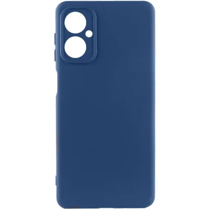 Чохол-накладка Silicone Case Full Camera Motorola G24 Dark Blue