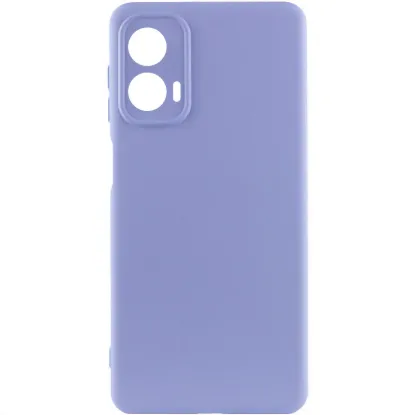 Чохол-накладка Silicone Case Full Camera Motorola G24 Lavender
