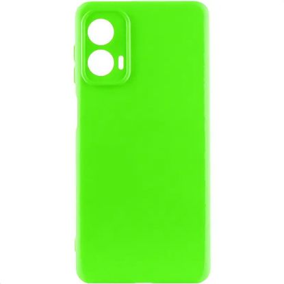 Чохол-накладка Silicone Case Full Camera Motorola G24 Neon Green