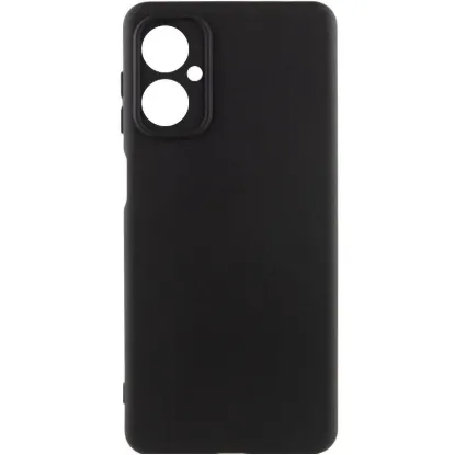 Чохол-накладка Silicone Case Full Camera Motorola G55 Black