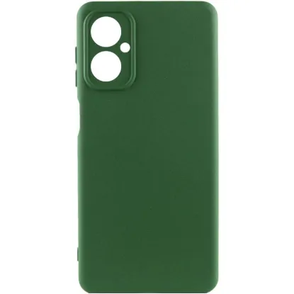 Чохол-накладка Silicone Case Full Camera Motorola G55 Dark Green