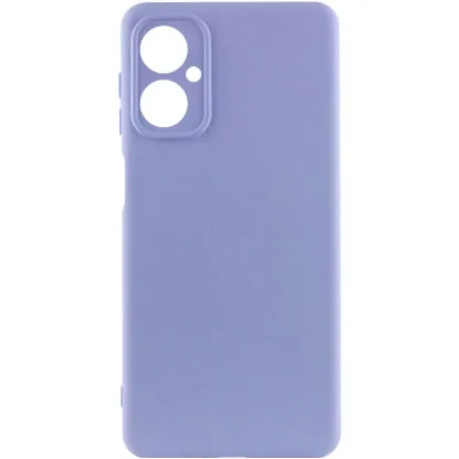 Чохол-накладка Silicone Case Full Camera Motorola G55 Lavander