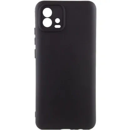 Чохол-накладка Silicone Case Full Camera Motorola G72 Black