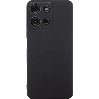 Чохол-накладка Silicone Case Full Camera Motorola G75 Black