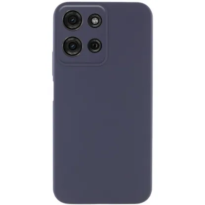 Чохол-накладка Silicone Case Full Camera Motorola G75 Dark Blue