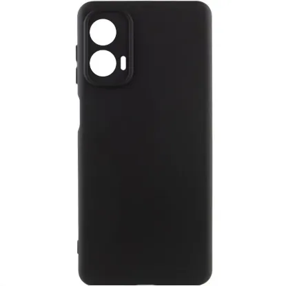 Чохол-накладка Silicone Case Full Camera Motorola G85 Black