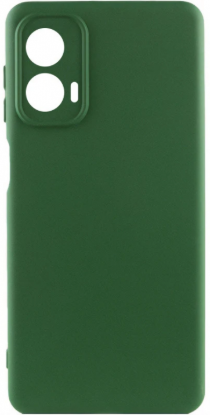 Чохол-накладка Silicone Case Full Camera Motorola G85 Dark Green