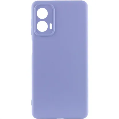 Чохол-накладка Silicone Case Full Camera Motorola G85 Lavander