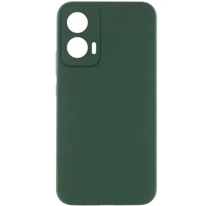 Чохол-накладка Silicone Case Full Camera Motorola G85 Midnight Green
