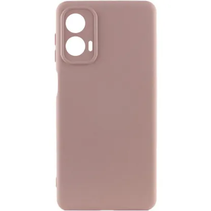 Чохол-накладка Silicone Case Full Camera Motorola G85 Pink Sand