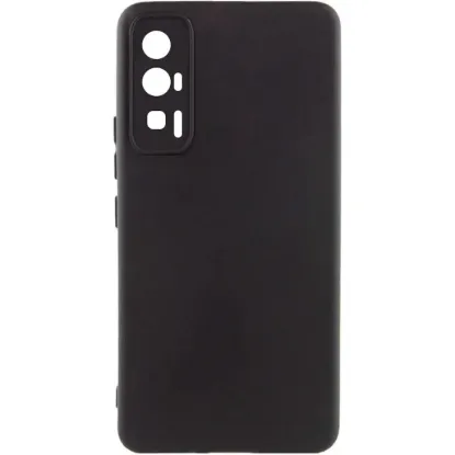 Чохол-накладка Silicone Case Full Camera Poco F5 Pro Black