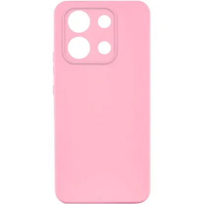 Чохол-накладка Silicone Case Full Camera Poco X6 Pro Pink