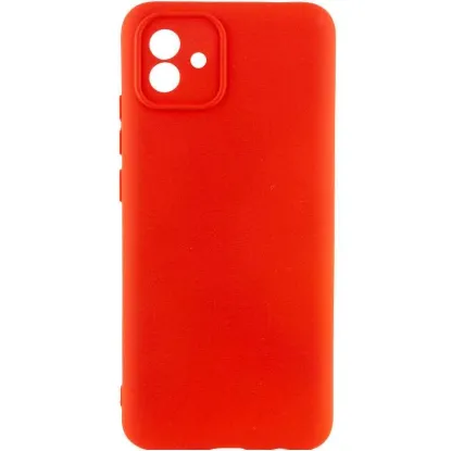 Чохол-накладка Silicone Case Full Camera Samsung A045 A04 Red