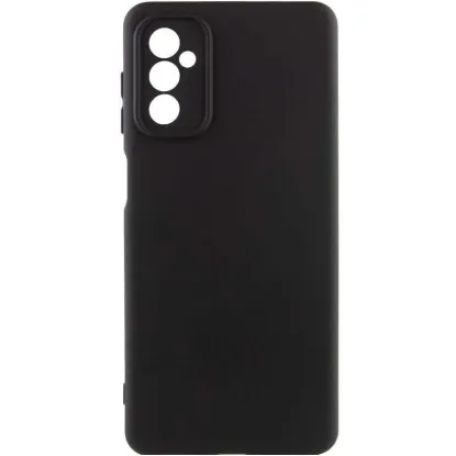 Чохол-накладка Silicone Case Full Camera Samsung A047 A04s Black