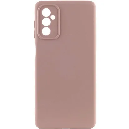 Чохол-накладка Silicone Case Full Camera Samsung A047 A04S Pink Sand