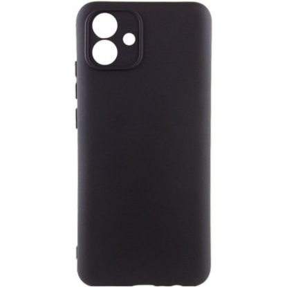 Чохол-накладка Silicone Case Full Camera Samsung A05 A055 Black