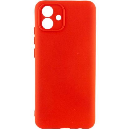 Чохол-накладка Silicone Case Full Camera Samsung A05 A055 Red