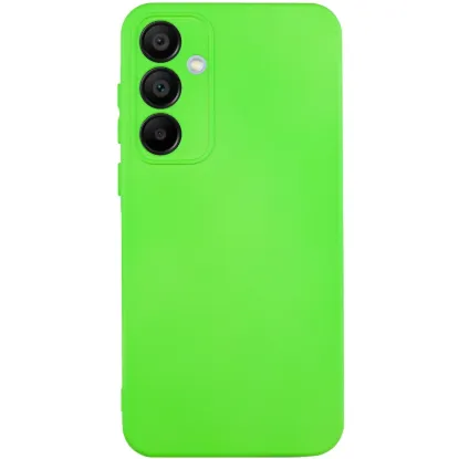 Чохол-накладка Silicone Case Full Camera Samsung A057 A05s Neon Green