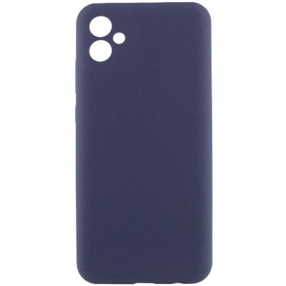 Чохол-накладка Silicone Case Full Camera Samsung A065 A06 Midnight Blue
