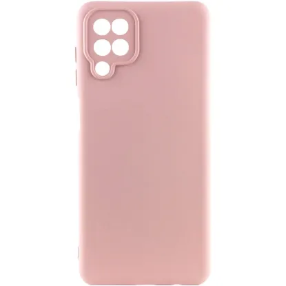 Чохол-накладка Silicone Case Full Camera Samsung A125 A12 Pink
