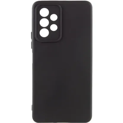 Чохол-накладка Silicone Case Full Camera Samsung A135 A13 4G Black
