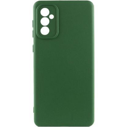 Чохол-накладка Silicone Case Full Camera Samsung A165 A16 Dark Green