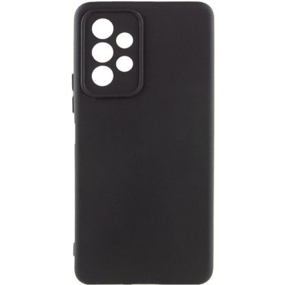 Чохол-накладка Silicone Case Full Camera Samsung A235 A23 4G Black