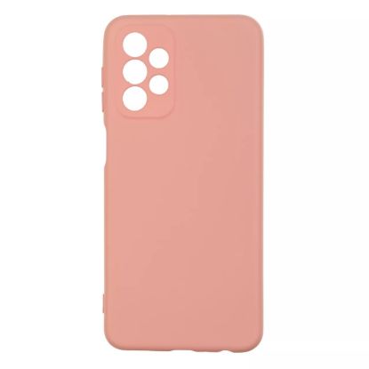 Чохол-накладка Silicone Case Full Camera Samsung A235 A23 4G Pink