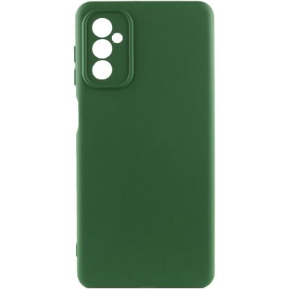 Чохол-накладка Silicone Case Full Camera Samsung A245 A24 Dark Green