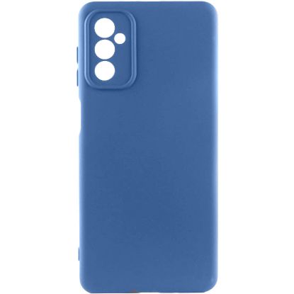 Чохол-накладка Silicone Case Full Camera Samsung A245 A24 Midnight Blue