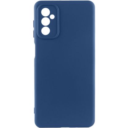 Чохол-накладка Silicone Case Full Camera Samsung A245 A24 Navy Blue