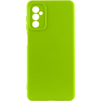 Чохол-накладка Silicone Case Full Camera Samsung A245 A24 Neon Green