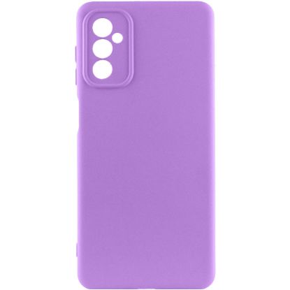 Чохол-накладка Silicone Case Full Camera Samsung A245 A24 Purple