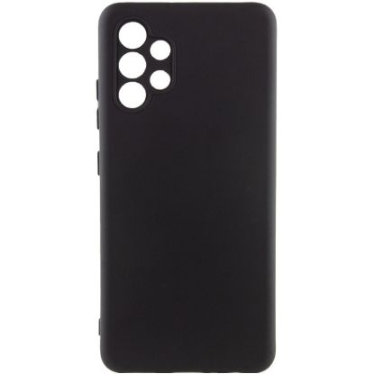 Чохол-накладка Silicone Case Full Camera Samsung A325 A32 4G Black