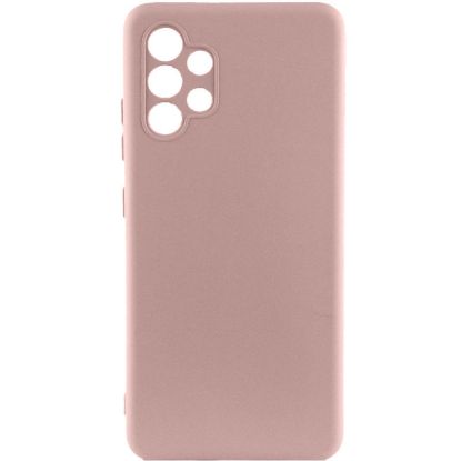 Чохол-накладка Silicone Case Full Camera Samsung A325 A32 4G Pink Sand