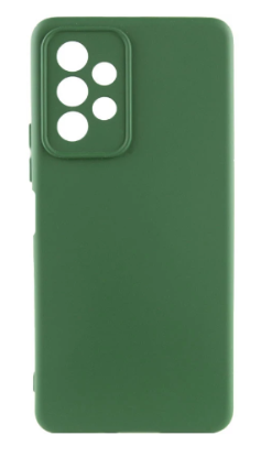 Чохол-накладка Silicone Case Full Camera Samsung A326 A32 5G / M32 5G Dark Green