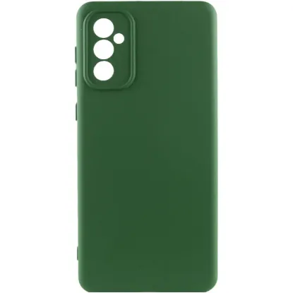 Чохол-накладка Silicone Case Full Camera Samsung A356 A35 5G Dark Green