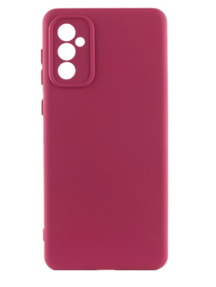 Чохол-накладка Silicone Case Full Camera Samsung A366 A36 5G Marsala
