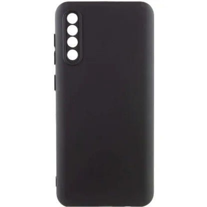 Чохол-накладка Silicone Case Full Camera Samsung A505 / A307 Black