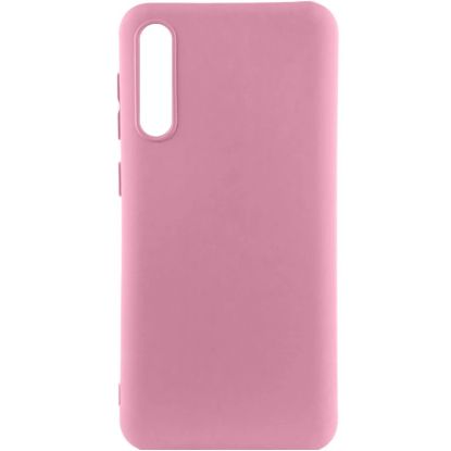 Чохол-накладка Silicone Case Full Camera Samsung A505 / A307 Pink