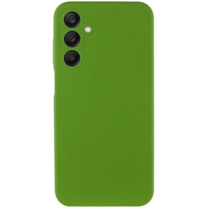 Чохол-накладка Silicone Case Full Camera Samsung A566 A56 5G Dark Green
