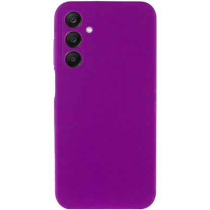 Чохол-накладка Silicone Case Full Camera Samsung A566 A56 5G Purple