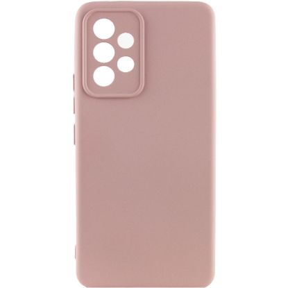 Чохол-накладка Silicone Case Full Camera Samsung A736 A73 5G Pink Sand