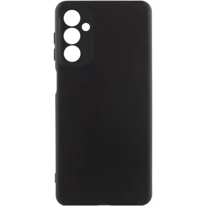 Чохол-накладка Silicone Case Full Camera Samsung M356 M35 Black