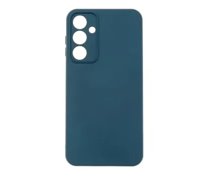 Чохол-накладка Silicone Case Full Camera Samsung M356 M35 Linen Blue