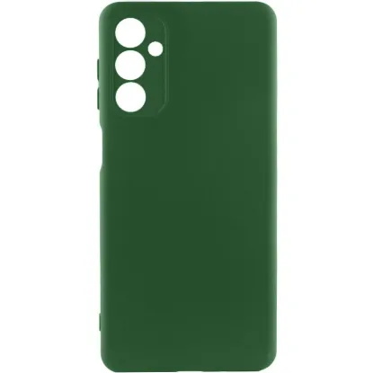 Чохол-накладка Silicone Case Full Camera Samsung M356 M35 Midnight Green