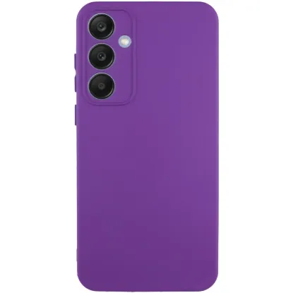 Чохол-накладка Silicone Case Full Camera Samsung S721 S24 FE Purple