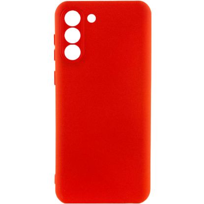 Чохол-накладка Silicone Case Full Camera Samsung S901 S22 Red