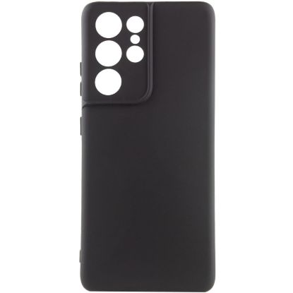 Чохол-накладка Silicone Case Full Camera Samsung S918 S23 Ultra Black